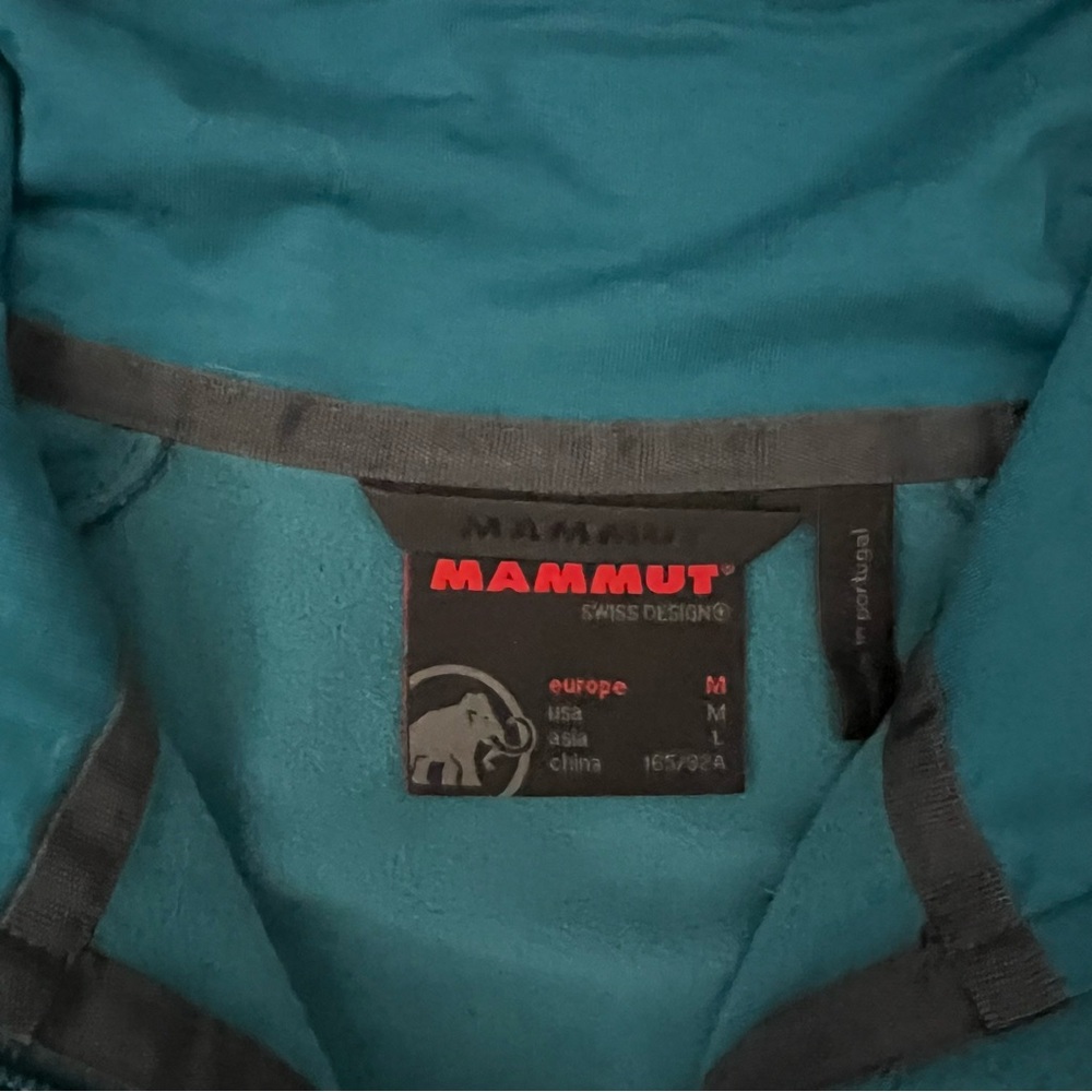 MAMMUT Hera Lightweight Jacket Dark Pacific Stripe Medium - Picture 9 of 11